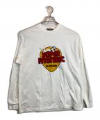 Hysteric Glamourヒステリックグラマー）の古着「UPER HYSTERIC Tシャツ」｜ホワイト