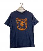 Hysteric Glamourヒステリックグラマー）の古着「ENDLESS ROCK Tシャツ」｜ネイビー