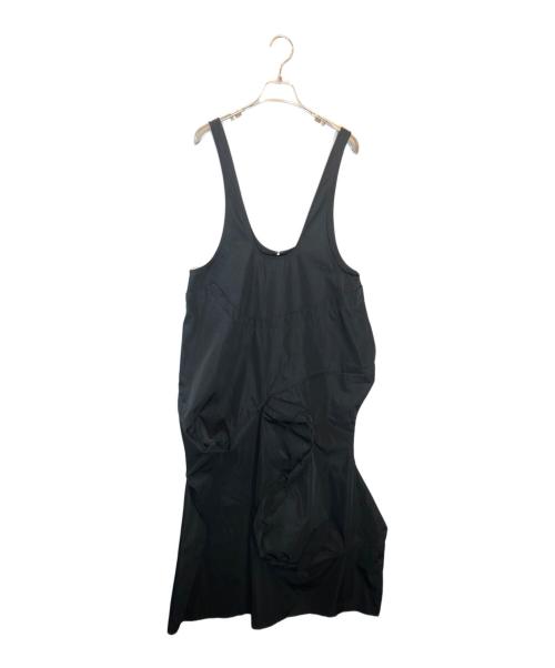 nagonstans（ナゴンスタンス）nagonstans (ナゴンスタンス) curve jumper skirt ブラック サイズ:Mの古着・服飾アイテム