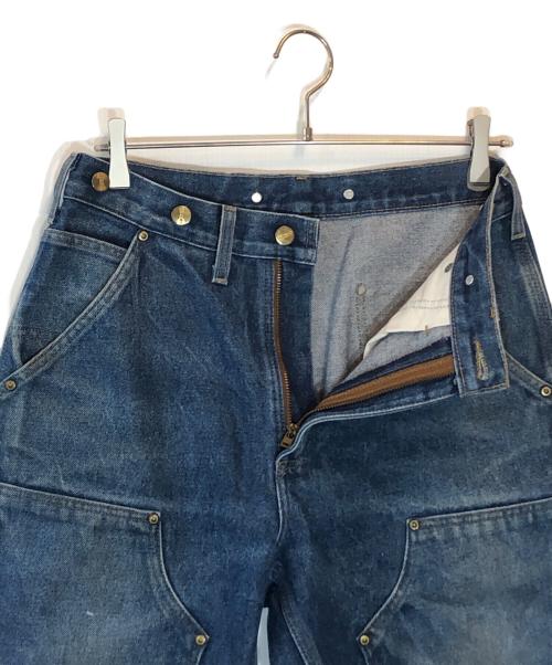 CarHartt（カーハート）CarHartt (カーハート) ダブルニーデニムパンツ インディゴ サイズ:下記参照の古着・服飾アイテム