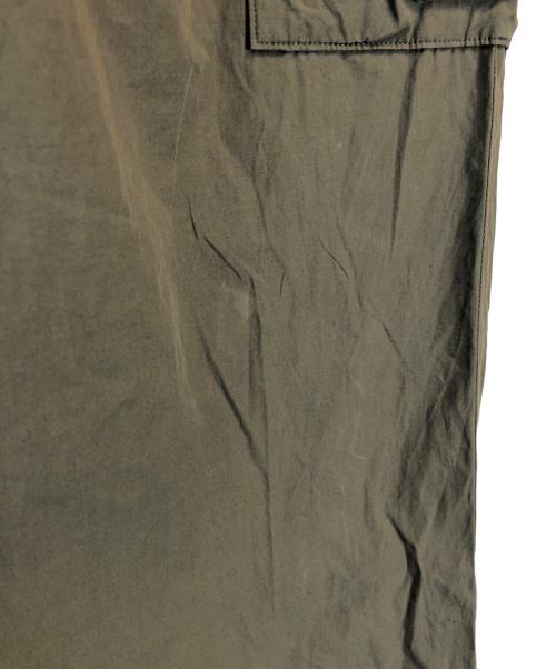 ATON（エイトン）ATON (エイトン) KYOTO TSURIZOME COTTON WIDE EAZY CARGO PANTS オリーブ サイズ:SIZE 06の古着・服飾アイテム