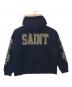 SAINT Mxxxxxx (セントマイケル) 5AW SAINT HOODIE ネイビー サイズ:SIZE XL：40000円