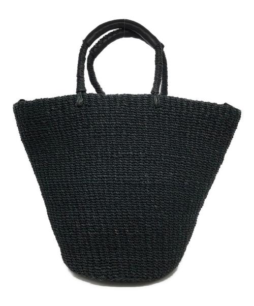 loin.（ロワン）loin. (ロワン) カゴバッグ ブラックの古着・服飾アイテム