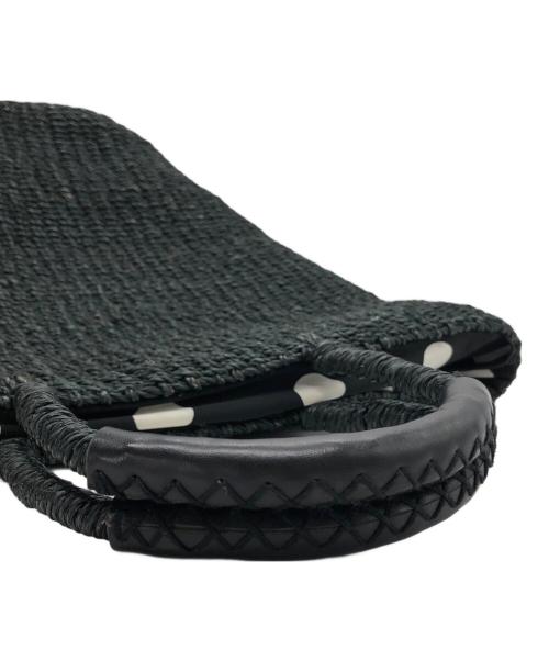 loin.（ロワン）loin. (ロワン) カゴバッグ ブラックの古着・服飾アイテム