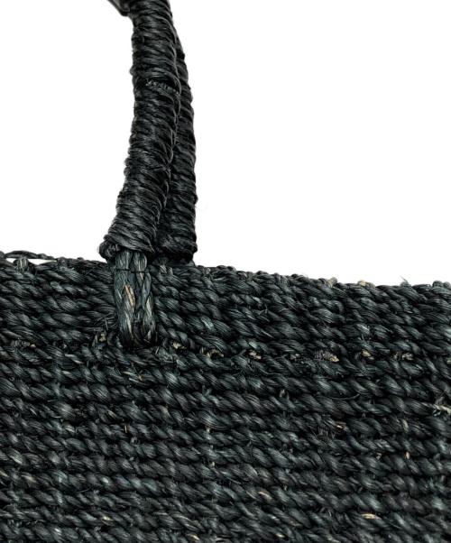 loin.（ロワン）loin. (ロワン) カゴバッグ ブラックの古着・服飾アイテム