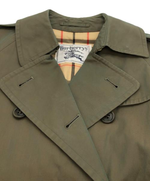 BURBERRY（バーバリー）BURBERRY (バーバリー) トレンチコート 玉虫色 サイズ:Sの古着・服飾アイテム