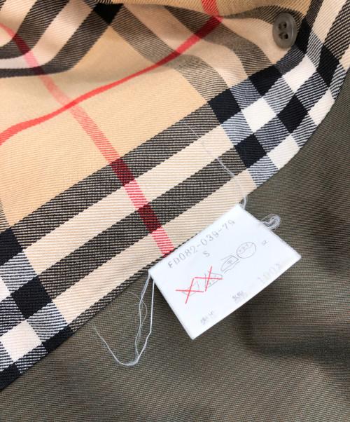 BURBERRY（バーバリー）BURBERRY (バーバリー) トレンチコート 玉虫色 サイズ:Sの古着・服飾アイテム
