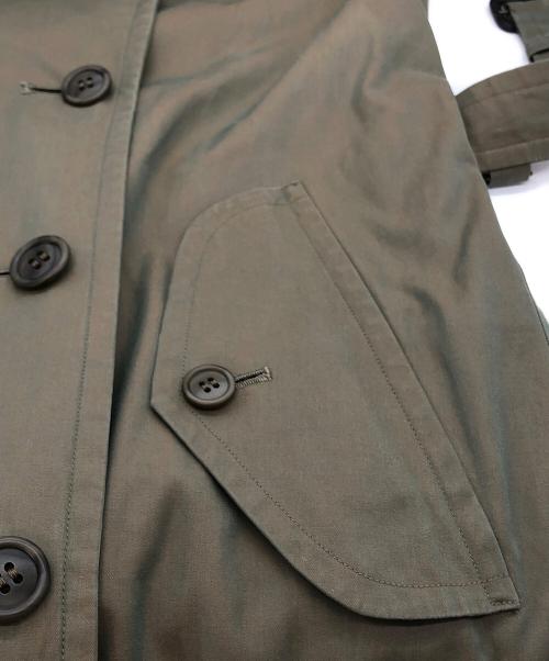 BURBERRY（バーバリー）BURBERRY (バーバリー) トレンチコート 玉虫色 サイズ:Sの古着・服飾アイテム