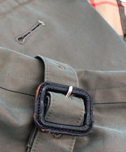 BURBERRY（バーバリー）BURBERRY (バーバリー) トレンチコート 玉虫色 サイズ:Sの古着・服飾アイテム