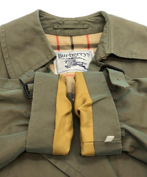 BURBERRY（バーバリー）BURBERRY (バーバリー) トレンチコート 玉虫色 サイズ:Sの古着・服飾アイテム