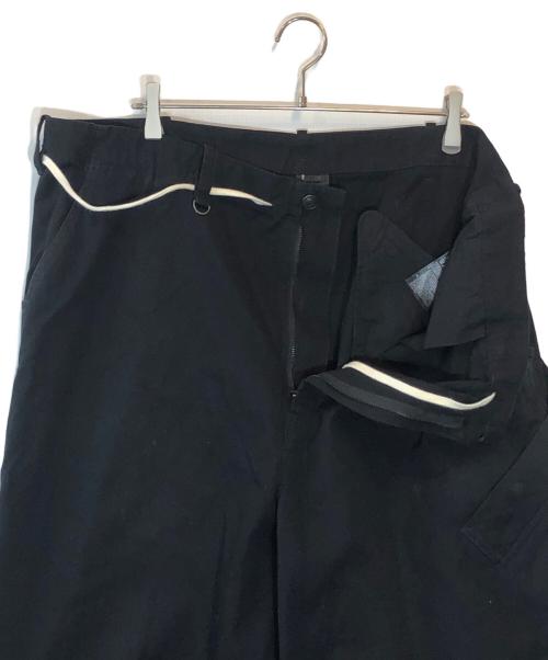 Y-3（ワイスリー）Y-3 (ワイスリー) CANVAS WORKWEAR WIDE PANTS ブラック サイズ:Lの古着・服飾アイテム