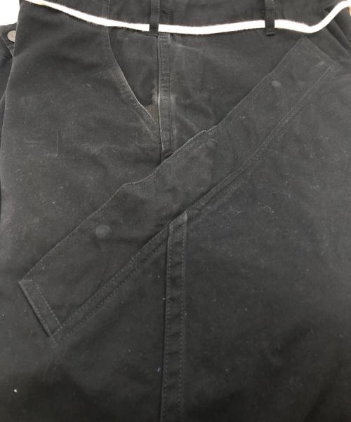 Y-3（ワイスリー）Y-3 (ワイスリー) CANVAS WORKWEAR WIDE PANTS ブラック サイズ:Lの古着・服飾アイテム