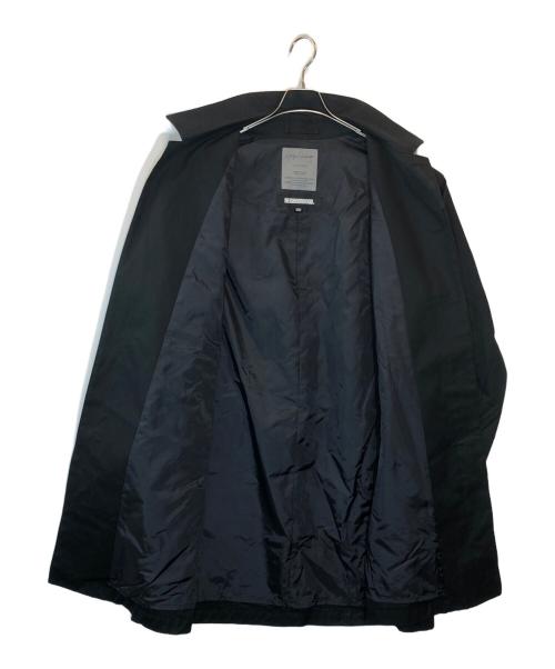 Yohji Yamamoto pour homme（ヨウジヤマモト プールオム）Yohji Yamamoto pour homme (ヨウジヤマモト プールオム) NEIGHBORHOOD (ネイバーフッド) バルカラー ロングコート ブラック サイズ:Lの古着・服飾アイテム
