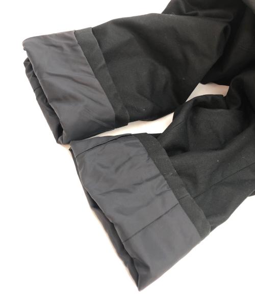 Yohji Yamamoto pour homme（ヨウジヤマモト プールオム）Yohji Yamamoto pour homme (ヨウジヤマモト プールオム) NEIGHBORHOOD (ネイバーフッド) バルカラー ロングコート ブラック サイズ:Lの古着・服飾アイテム