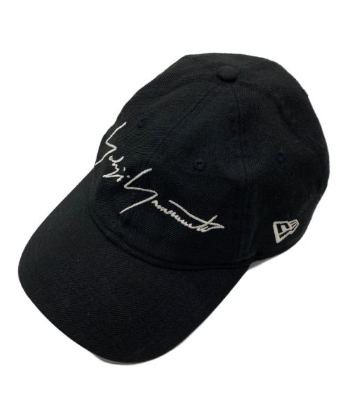 Yohji Yamamoto pour homme（ヨウジヤマモト プールオム）Yohji Yamamoto pour homme (ヨウジヤマモト プールオム) New Era (ニューエラ) キャップ ブラック サイズ:下記参照の古着・服飾アイテム