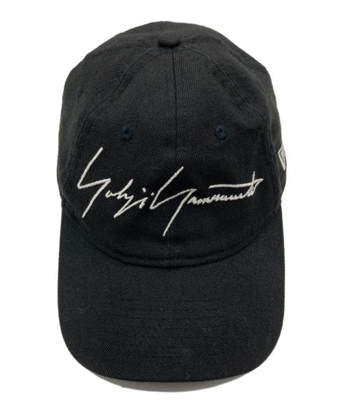 Yohji Yamamoto pour homme（ヨウジヤマモト プールオム）Yohji Yamamoto pour homme (ヨウジヤマモト プールオム) New Era (ニューエラ) キャップ ブラック サイズ:下記参照の古着・服飾アイテム