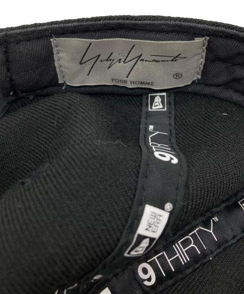 Yohji Yamamoto pour homme（ヨウジヤマモト プールオム）Yohji Yamamoto pour homme (ヨウジヤマモト プールオム) New Era (ニューエラ) キャップ ブラック サイズ:下記参照の古着・服飾アイテム