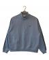 LACOSTE（ラコステ）の古着「スリーブテーピングハーフジップスタンドカラースウェット」｜ブルー