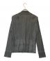 PLEATS PLEASE (プリーツプリーズ) 缶プルタブ型押しプリーツテーラードジャケット グレー サイズ:3　：22000円