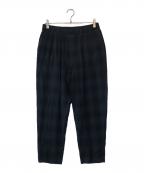 N.HOOLYWOODエヌ ハリウッド）の古着「Compile Line WIDE EASY SLACKS」｜ネイビー