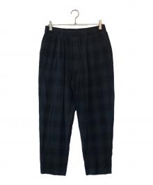 N.HOOLYWOOD（エヌ ハリウッド）の古着「Compile Line WIDE EASY SLACKS」｜ネイビー