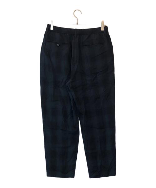 N.HOOLYWOOD（エヌ ハリウッド）N.HOOLYWOOD (エヌ ハリウッド) Compile Line WIDE EASY SLACKS ネイビー サイズ:38の古着・服飾アイテム