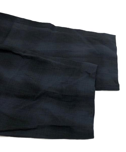 N.HOOLYWOOD（エヌ ハリウッド）N.HOOLYWOOD (エヌ ハリウッド) Compile Line WIDE EASY SLACKS ネイビー サイズ:38の古着・服飾アイテム