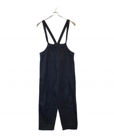 nest Robe ネストローブ コットン ウール リネン混デニム サロペット 中古・古着通販】nest Robe (ネストローブ) コットンリネン デニム