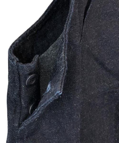 nest Robe（ネストローブ）nest Robe (ネストローブ) コットンリネン デニムサロペット インディゴ サイズ:Fの古着・服飾アイテム