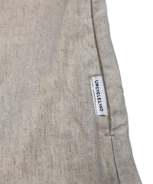 nest Robe（ネストローブ）nest Robe (ネストローブ) リネンシルクスモックシャツ ベージュ サイズ:Fの古着・服飾アイテム