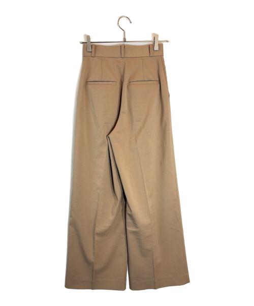 Noble（ノーブル）Noble (ノーブル) フロントzipテーパードパンツ ベージュ サイズ:34の古着・服飾アイテム