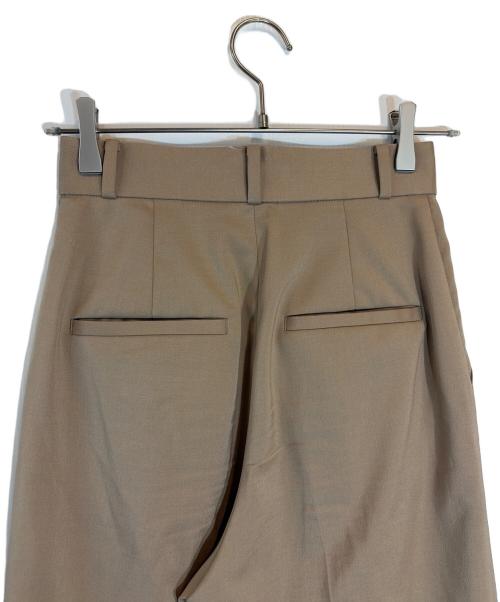 Noble（ノーブル）Noble (ノーブル) フロントzipテーパードパンツ ベージュ サイズ:34の古着・服飾アイテム