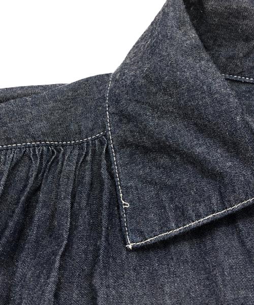 AiE（エーアイイー）AiE (エーアイイー) DENIM PAINTER SHIRT インディゴ サイズ:Lの古着・服飾アイテム