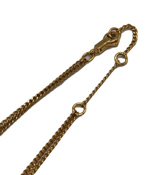 CELINE（セリーヌ）CELINE (セリーヌ) トリオンフ 2連チェーンネックレス ゴールド サイズ:下記参照の古着・服飾アイテム