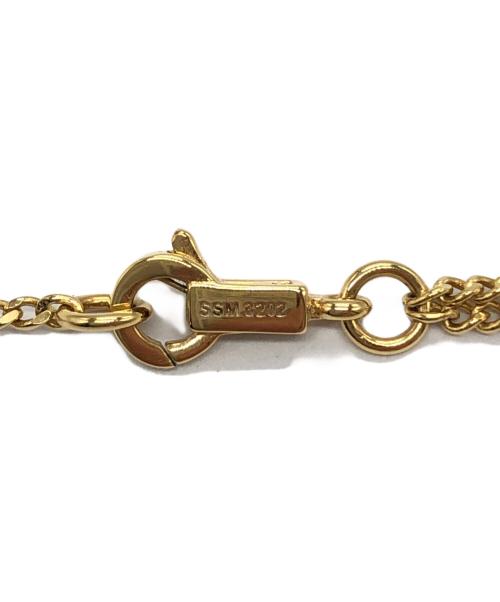 CELINE（セリーヌ）CELINE (セリーヌ) トリオンフ 2連チェーンネックレス ゴールド サイズ:下記参照の古着・服飾アイテム