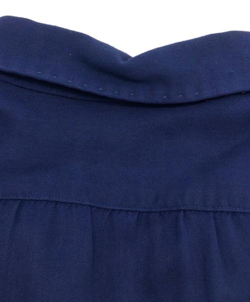 ARROW（アロー）ARROW (アロー) オープンカラー レーヨンシャツ ネイビー サイズ:下記参照の古着・服飾アイテム