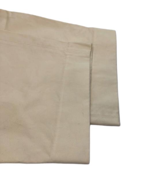 STUDIO NICHOLSON（スタジオ ニコルソン）STUDIO NICHOLSON (スタジオ ニコルソン) タックワイドパンツ アイボリー サイズ:XSの古着・服飾アイテム