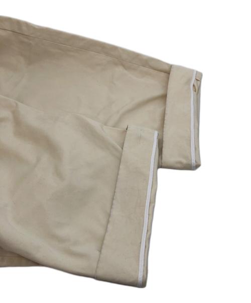STUDIO NICHOLSON（スタジオ ニコルソン）STUDIO NICHOLSON (スタジオ ニコルソン) タックワイドパンツ アイボリー サイズ:XSの古着・服飾アイテム