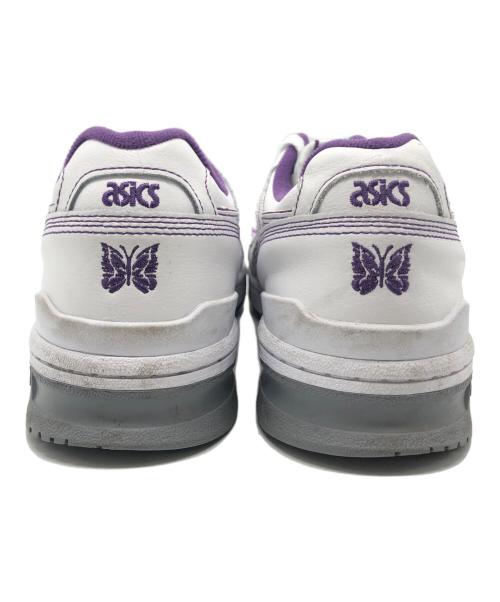 asics（アシックス）asics (アシックス) Needles (ニードルズ) ローカットスニーカー パープル サイズ:SIZE 28.5cmの古着・服飾アイテム