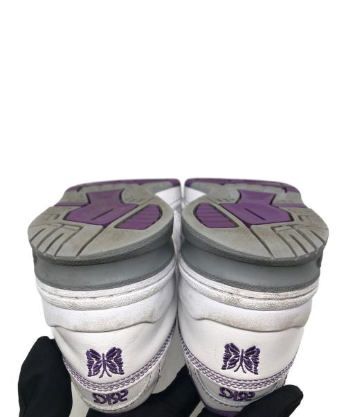 asics（アシックス）asics (アシックス) Needles (ニードルズ) ローカットスニーカー パープル サイズ:SIZE 28.5cmの古着・服飾アイテム