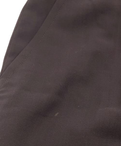 HERMES（エルメス）HERMES (エルメス) ヴァージンウールスラックス ブラウン サイズ:38の古着・服飾アイテム
