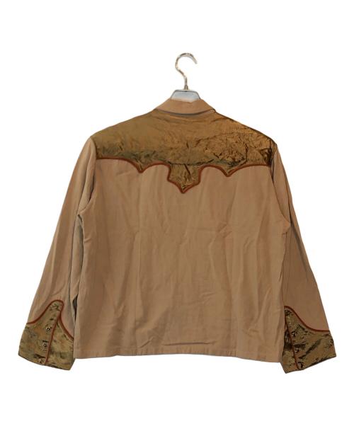 TOGA VIRILIS（トーガ ビリリース）TOGA VIRILIS (トーガ ビリリース) ウエスタンシャツ ベージュ サイズ:46の古着・服飾アイテム