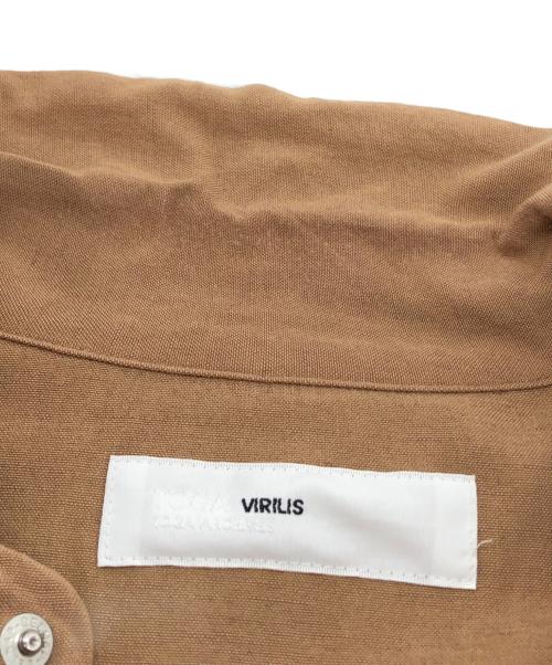 TOGA VIRILIS（トーガ ビリリース）TOGA VIRILIS (トーガ ビリリース) ウエスタンシャツ ベージュ サイズ:46の古着・服飾アイテム