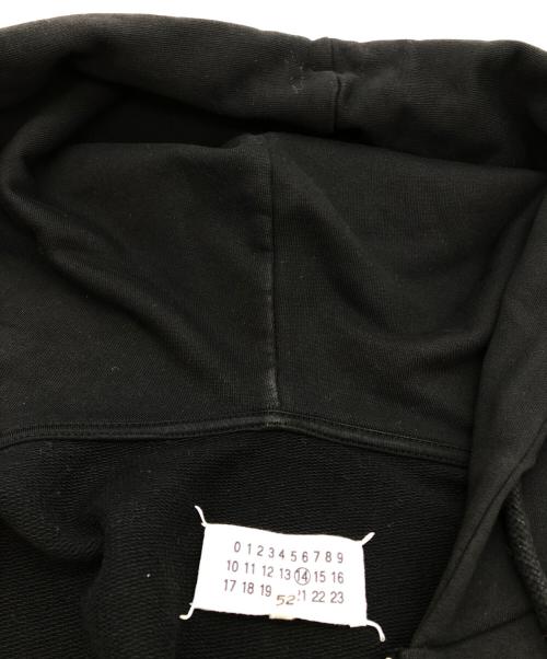 Maison Margiela（メゾンマルジェラ）Maison Margiela (メゾンマルジェラ) 5zip Hoodie ブラック サイズ:52の古着・服飾アイテム