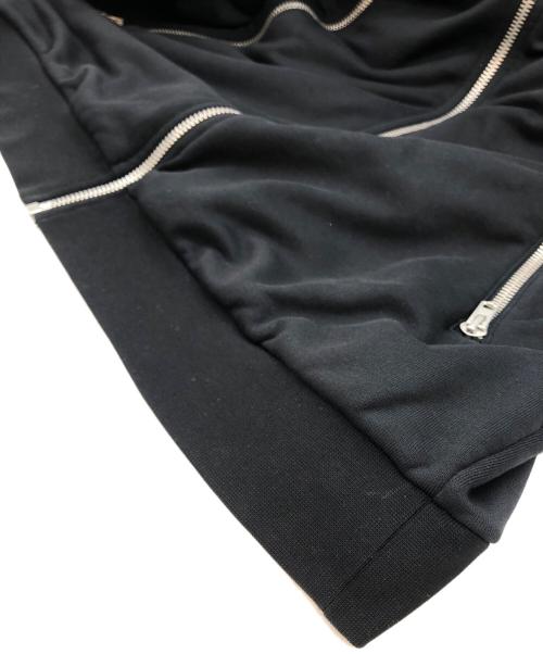 Maison Margiela（メゾンマルジェラ）Maison Margiela (メゾンマルジェラ) 5zip Hoodie ブラック サイズ:52の古着・服飾アイテム