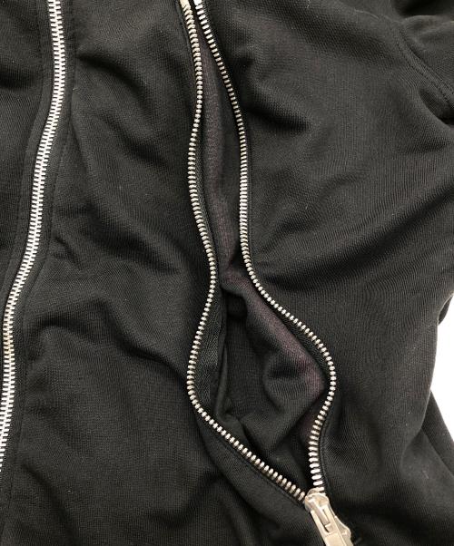 Maison Margiela（メゾンマルジェラ）Maison Margiela (メゾンマルジェラ) 5zip Hoodie ブラック サイズ:52の古着・服飾アイテム