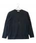 STONE ISLAND（ストーンアイランド）の古着「コットンクルーネック L/Sカットソー」｜ブラック