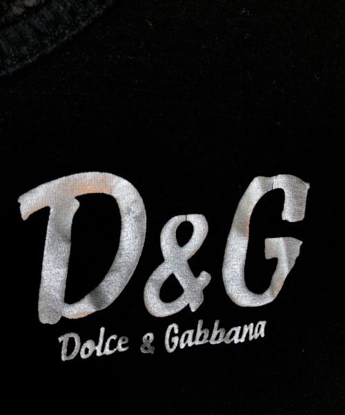 DOLCE & GABBANA（ドルチェ＆ガッバーナ）DOLCE & GABBANA (ドルチェ＆ガッバーナ) 切替カットソー ブラック サイズ:Sの古着・服飾アイテム