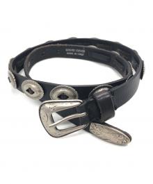 PUNTOVITA（プントヴィータ）の古着「CONCHO BELT」｜ブラック