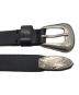 PUNTOVITA (プントヴィータ) CONCHO BELT ブラック：12000円